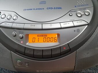 SONY CFD-S350L rádio/CD magnetofón