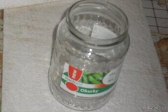 Prodej sklenic objem 1 l a víček