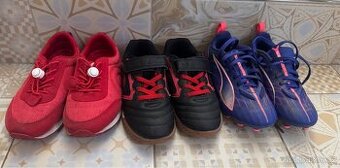 Dětské sportovní boty - vel. 29 (kopačky, sálovky)