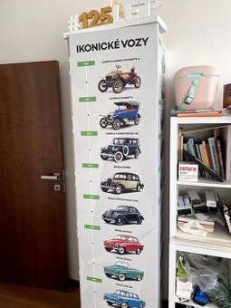 Vzpomínkový stojan ŠKODA 125 let výročí založení