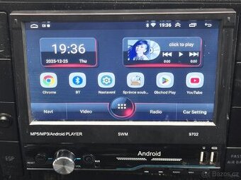 1DIN  Android  Autorádio / 7" / 2G+32GB / V Češtině.