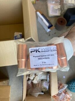 Náhradní díly pro svařovací hořáky