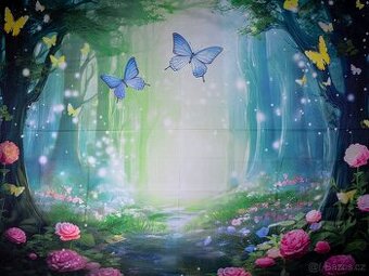 Foto pozadí - Kouzelný les