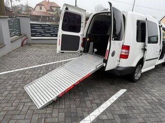 VW Caddy MAXI 1.6tdi 2012 RAMPA - plošina pro ZTP tažné