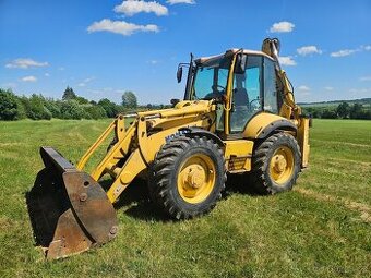 Komatsu  WB 97S Závada Pojezdu+1x Bagr na díly - TOP 