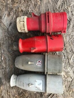 zástrčky / zásuvky na 380/400V