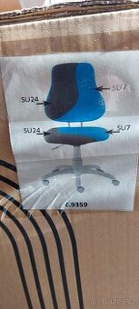 Dětská rostoucí židle - Fuxo S-Line modrá / šedá