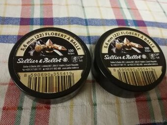 Flobert Sellier Bellot náboje 4,50 Kč/kus