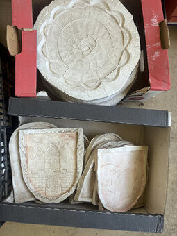 Prodám formy na keramické městské, rodové a jiné znaky