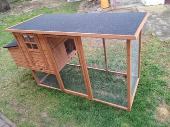 Kurník AGA 198 x 75 x 103 cm pro 2 slepice / králíkárna