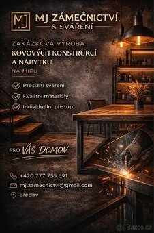 🔧 MJ Zámečnictví & Sváření – kvalitní práce na míru 🔧