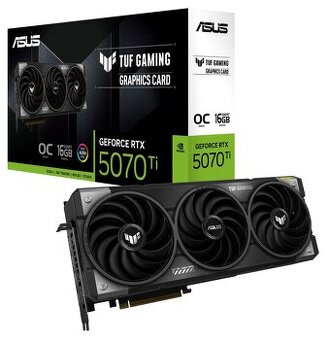 RTX 5070 Ti TUF GAMING 16GB OC , nová , nerozbalená