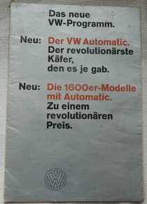 VW prospekt Neue