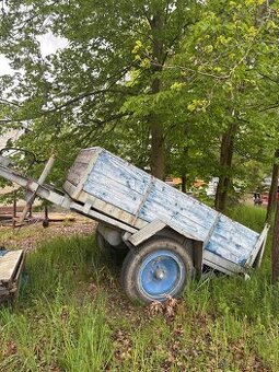 Vlek hydraulický, sklopný