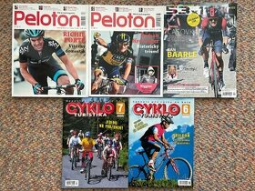 Časopisy CYKLO turistika 6 + 7 / 2000, PELOTON 4 + 5 / 2013