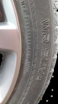 SUV pneumatiky zimní 215/55 R18