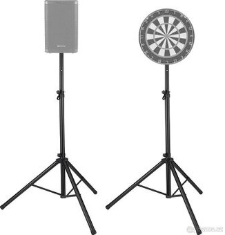 Stojan na reproduktory Pronomic SPS-1S BK, ocel, černý 2ks