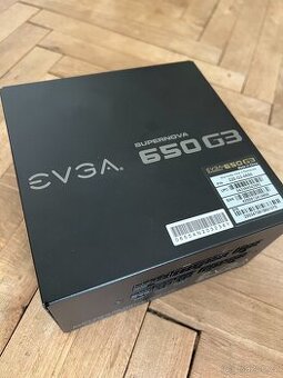 zdroj EVGA SuperNOVA 650 G3, 80+ GOLD