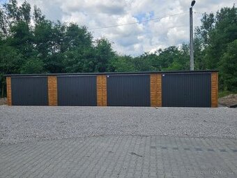 Plechová garáž 12x6m - 1