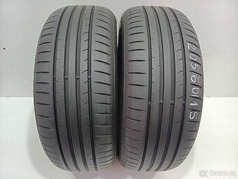 2ks letní pneu 205/60/15 Dunlop