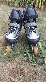 Kolečkové brusle, inline, vel. 34-37