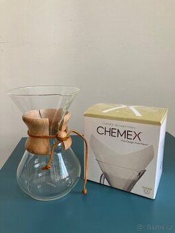 Konvička na kafe Chemex Classic 6 + filtry - 1