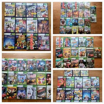 Prodám dětské hry na xbox 360 i na kinect