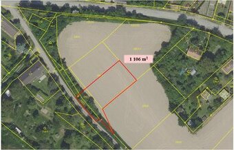 Prodej stavebního pozemku 1 009 m2 v Podmokách u Golčova Jen