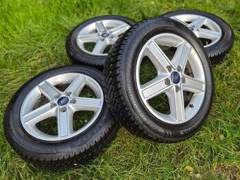 Kompletní zimní orig. Alu kola FORD - 205/55 R16 - 5x108