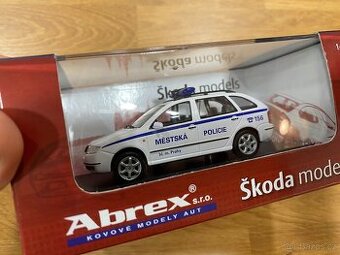 Škoda Fabia combi - Městská POLICIE PRAHA, 1:43 - 1