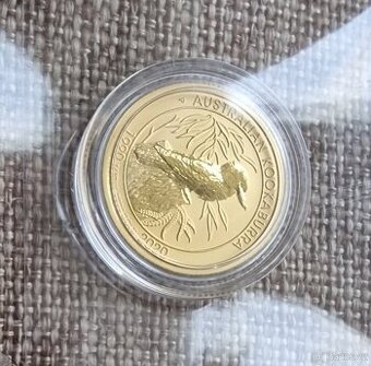 Zlata mince 1/10 oz Kookaburra 30. výročí