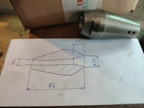 Redukční pouzdro ISO 40 na kleštiny