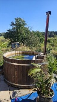 Prodám koupací sud včetně ohřevu na dřevo