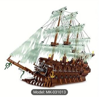 Stavebnice "lego" bludný Holanďan piráti z Karibiku