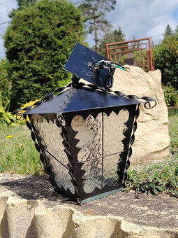 Ručně kované stropní svítidlo cca 19 cm výška