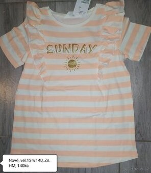 Nové tričko vel.134/140