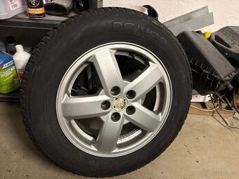 Škoda Octavia 1 original disky + zimní pneu 195/65 r15