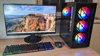 Herní PC sestava Ryzen 5 2600X, GTX 1660Ti, 16GB, SSD 500GB