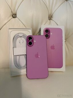 IPhone 16 128GB růžová