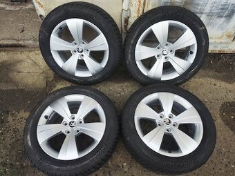 17"zimní alu sada Triton 5x112 origo Škoda Superb 3 Passat