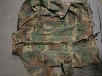 BUNDA PARKA M65 ALPHA INDUSTRIES WOODLAND L/R