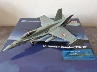 KOVOVÝ MODEL F-18 SWISS 1:72
