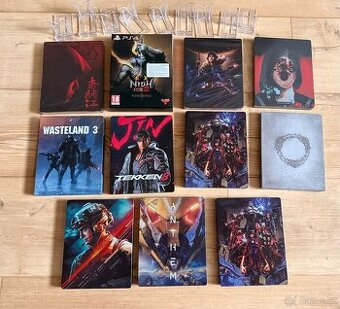 Sběratelské herní steelbooky