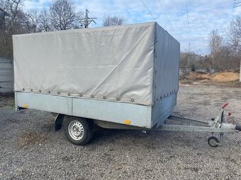 Přívěs brzděny vozík Plato 1300 kg