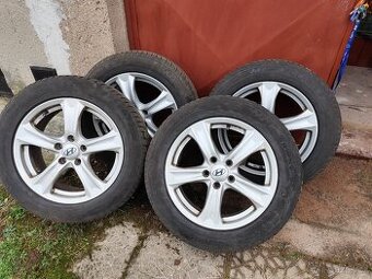 Alu kola Hyundai R17 + zimní pneu Barum Polaris – 4 ks (SUV)