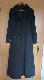 Dámský zimní kabát vlna/kašmír 38/40 - jako nový