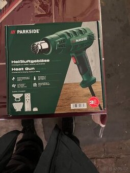 Horkovzdušná elektrická pistole parksaide