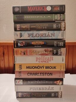 VHS kazety – (SET 1)