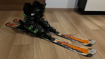 Detske lyze 110 cm + boty 23,5 (275) set nebo samostatne