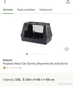 Přepravka do auta